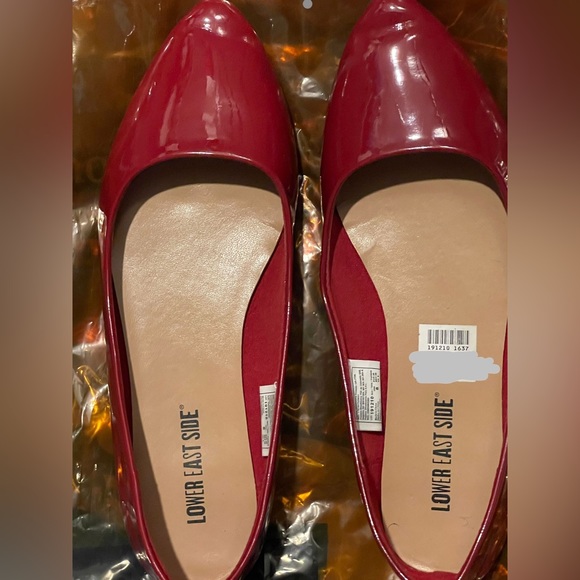 East Side Payless Shoes Red Flat Shoes